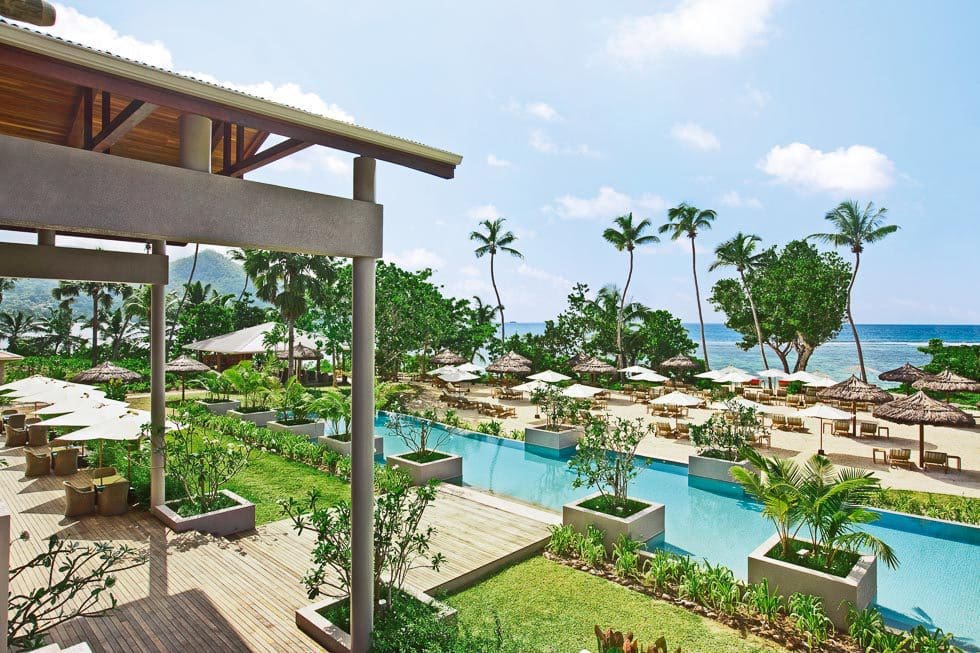 Außenbereich Kempinski Seychelles Resort