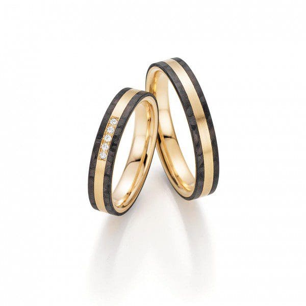 Bayer Trauringe Delight - Gelbgold & Platin Eheringe main image 0