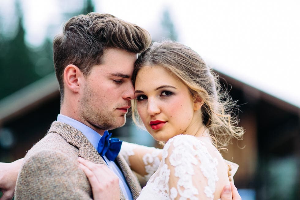 Hochzeitsfoto Winterhochzeit