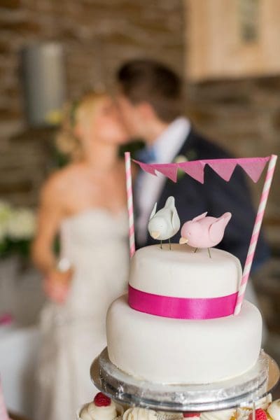 Hochzeitstorte mit Fondant