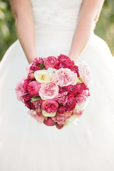 Brautstrauß Pink