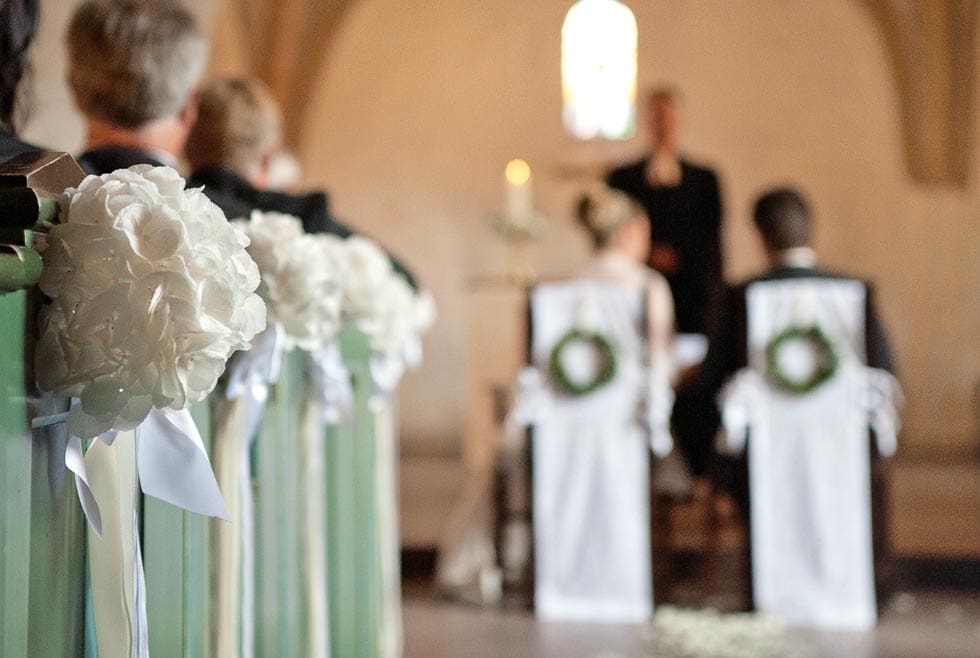 Hochzeitsdekoration kirche selber machen