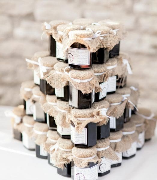 Hochzeitsmarmelade Gastgeschenke