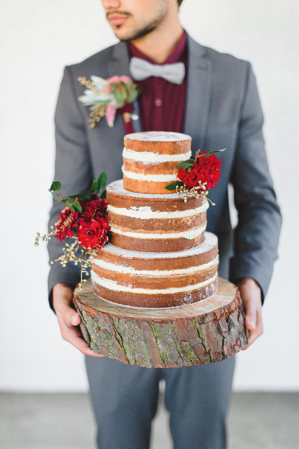 Torte Hochzeit Naked Cake