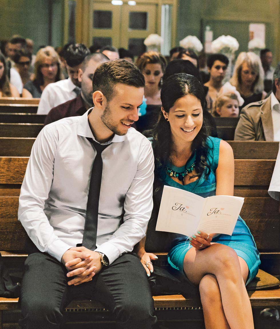 Kirchenlieder für die Hochzeit