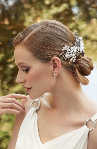 Steckfrisuren Hochzeit Accessoire