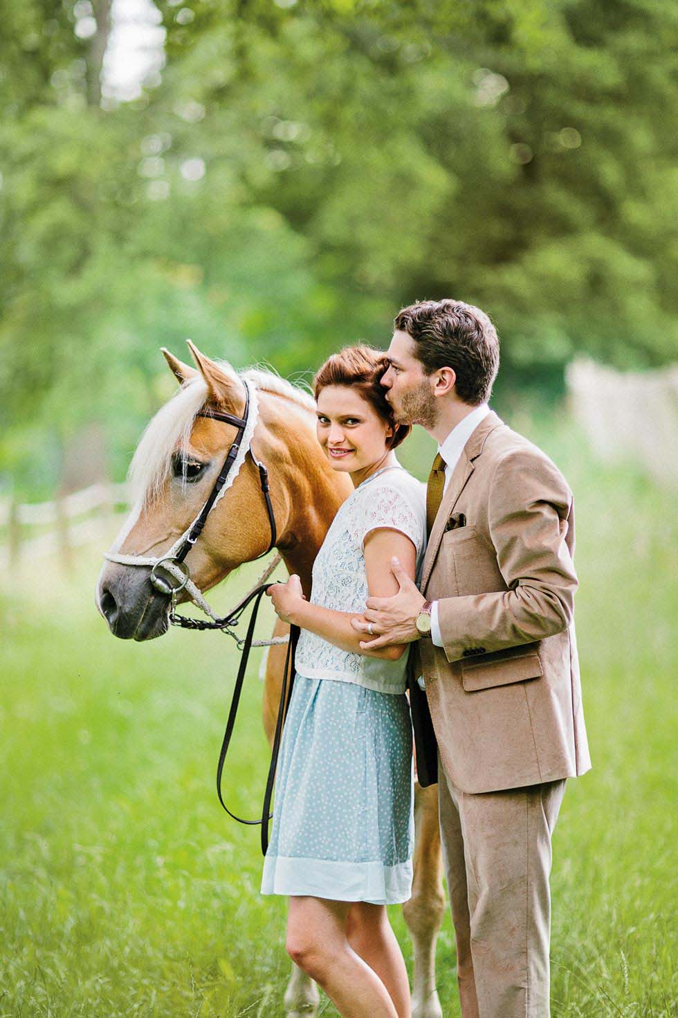 Pferdehochzeit Portraitshooting