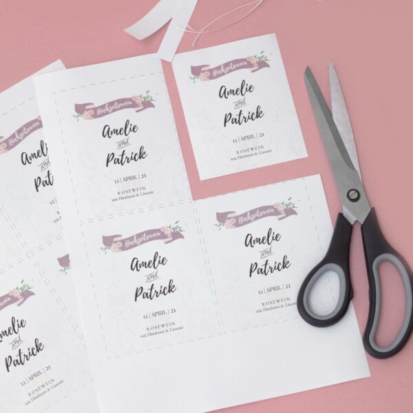 Hochzeit Verzaubert eure Flaschen mit tollen Designs