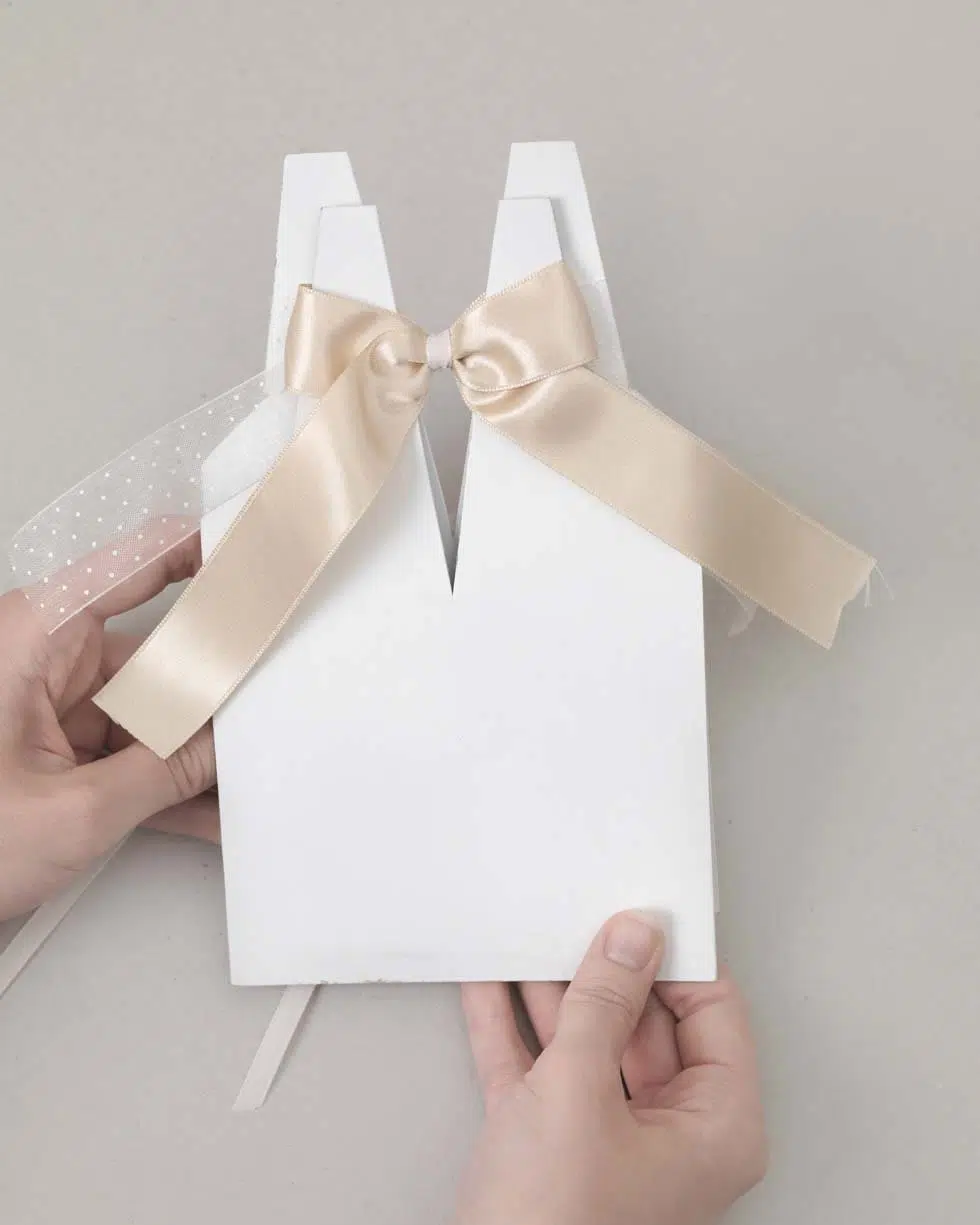 Elegantes Autoschleifen Hochzeit Basteln Ebenbild