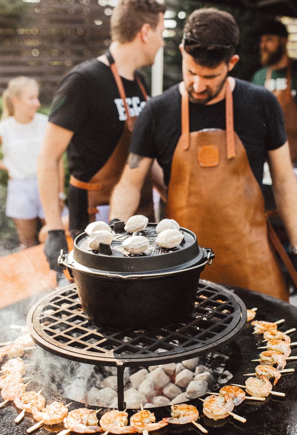 Grillbuffet Western-Hochzeit