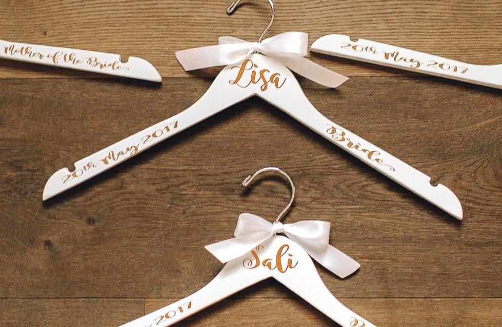 Kleiderbügel Braut