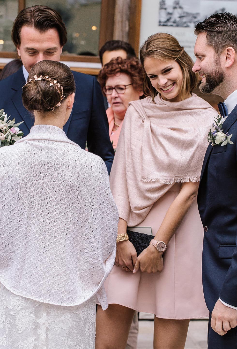 Gratulation Hochzeitsgäste