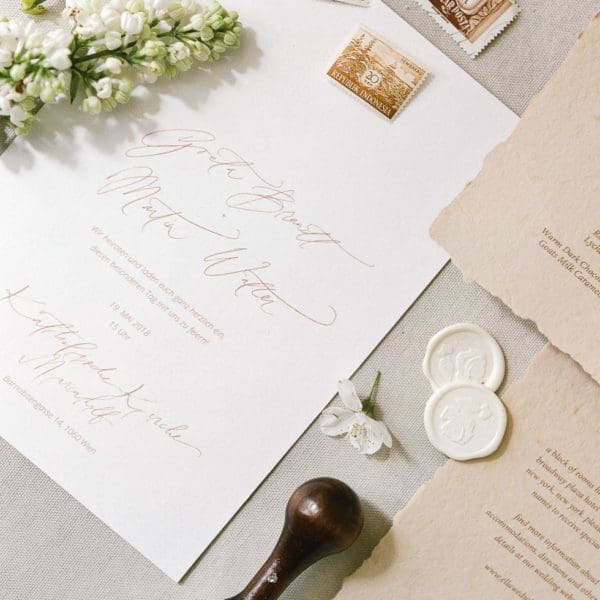 Siegelstempel Wachssiegel Hochzeit