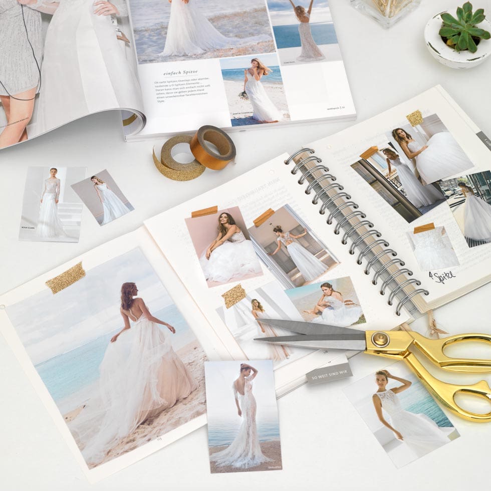 Hochzeitskonzept Moodboard