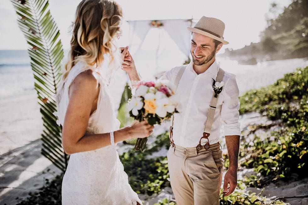 Elopement Hochzeit  am Strand