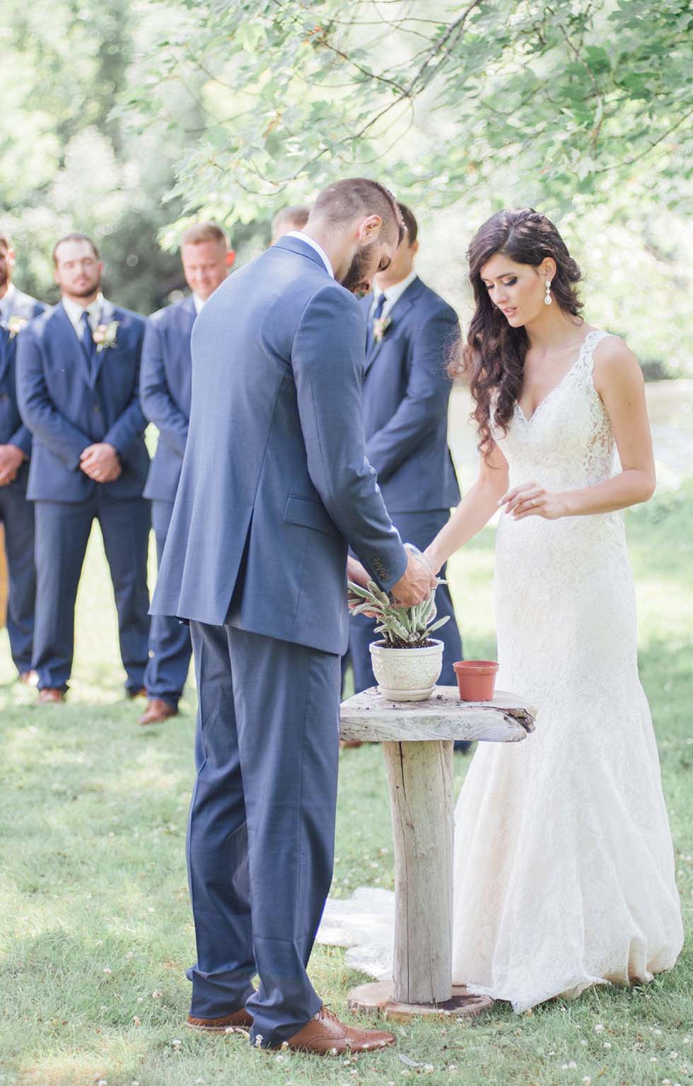 Pflanzritual Hochzeit