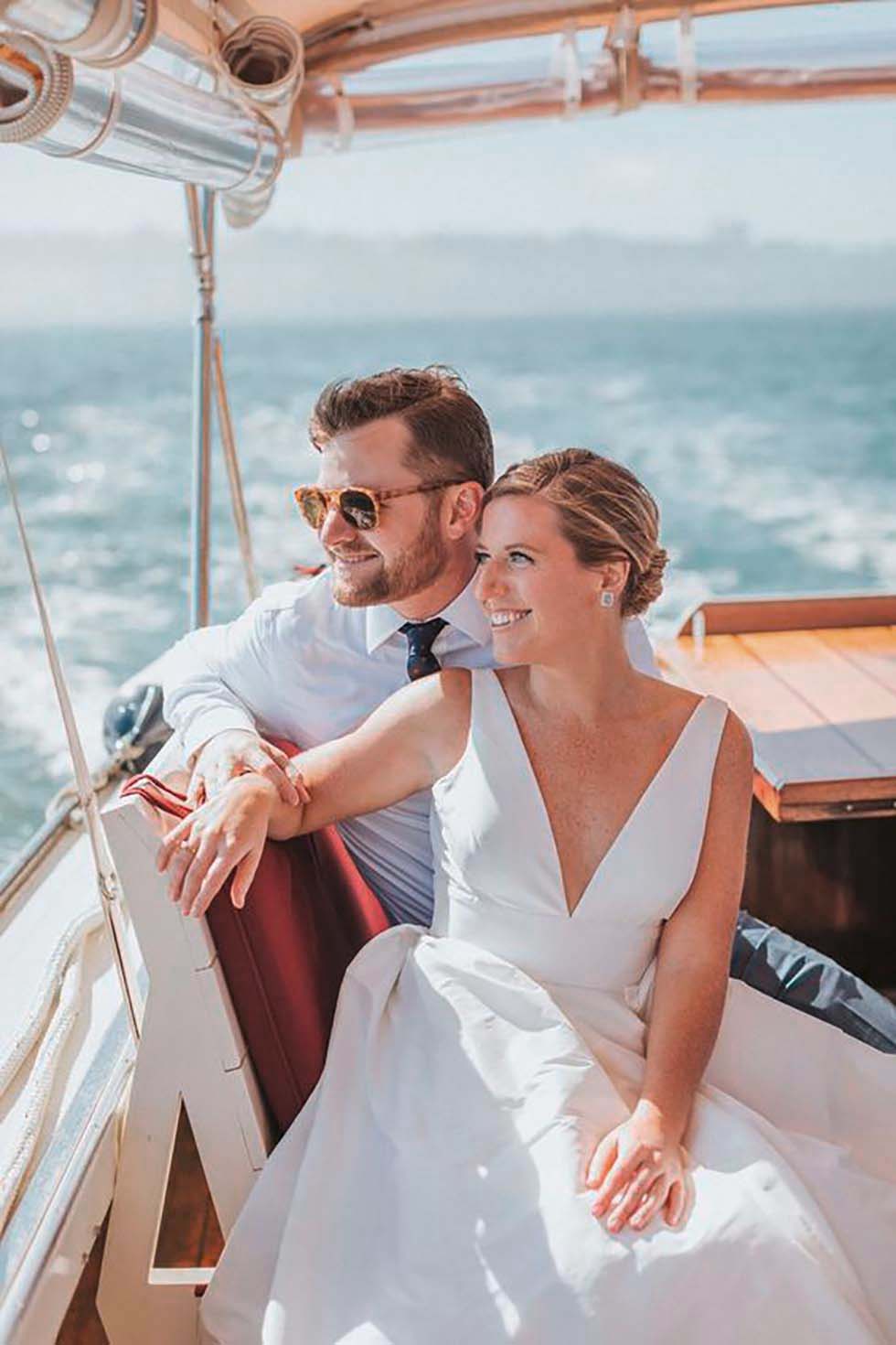 Outdoor Hochzeit Schiff