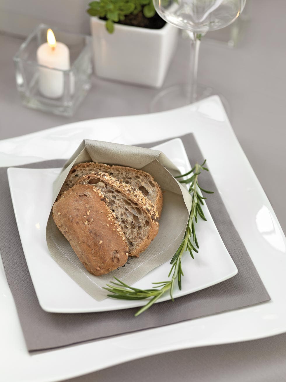 Tischdeko Hochzeit grün