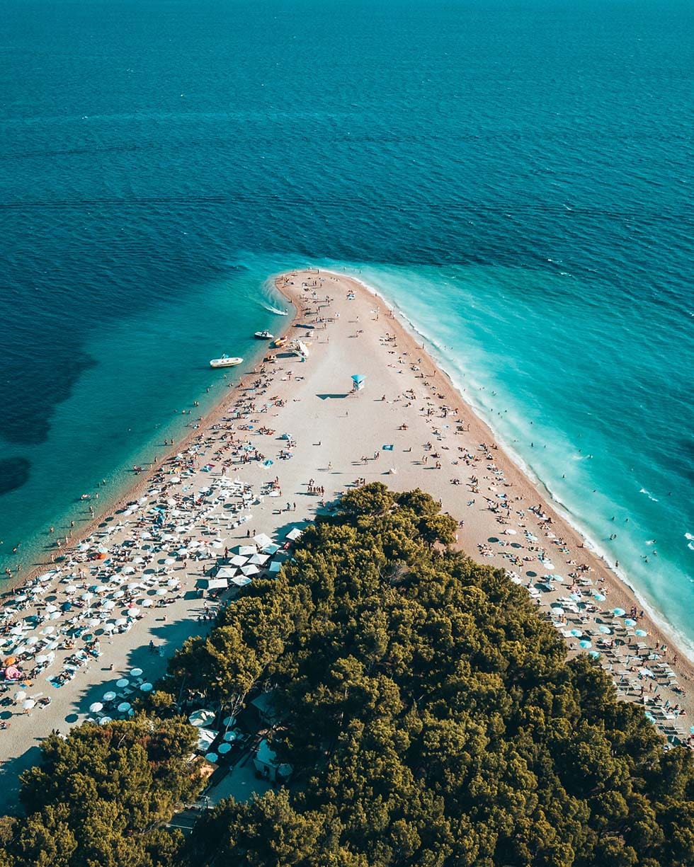 Strand in Kroatien
