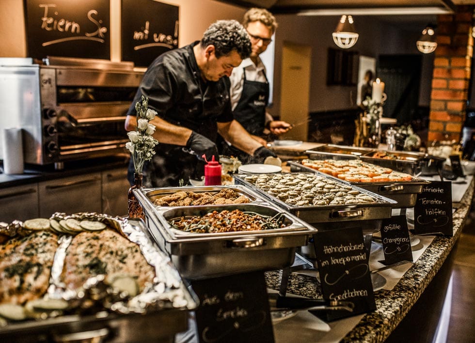 Hochzeitsessen Buffet