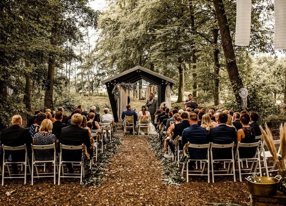 Hochzeit Wald Boho