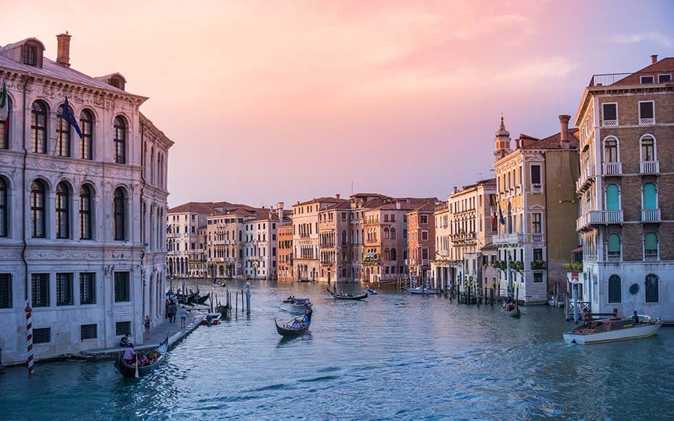 Flitterwochen Venedig