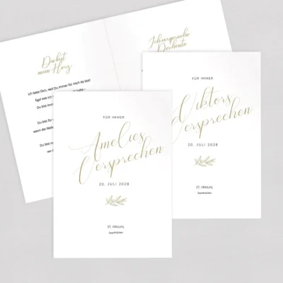 Ehegelübde Hefte & Bücher elegant Branch