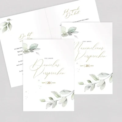 Ehegelübde Hefte & Bücher Eukalyptus