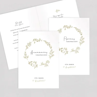 Ehegelübde Hefte & Bücher Wild Flowers