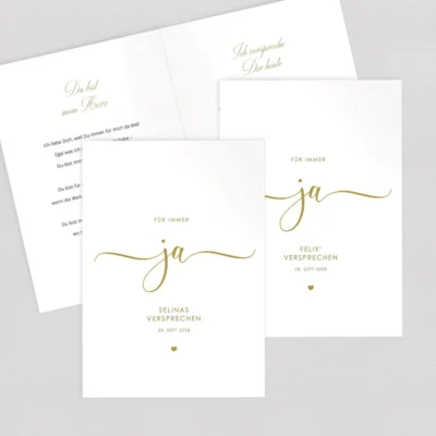 Ehegelübde Hefte & Bücher ja