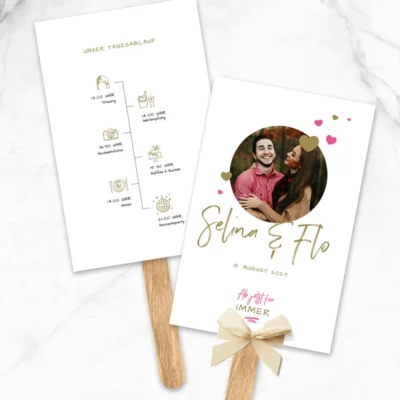 Fächer Hochzeit Festival