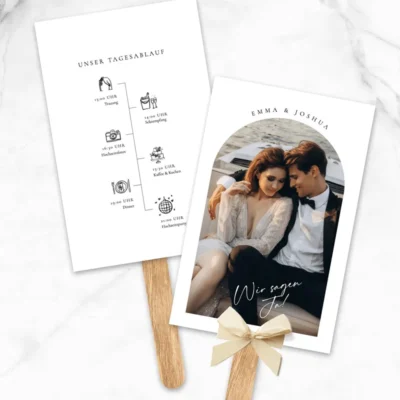 Fächer Hochzeit Venice Bogen Foto