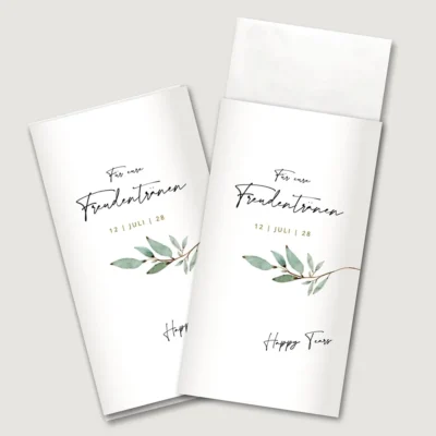 Freudentränen Taschentücher Banderole Branch