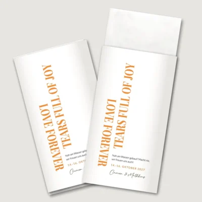 Freudentränen Taschentücher Modern Farbe