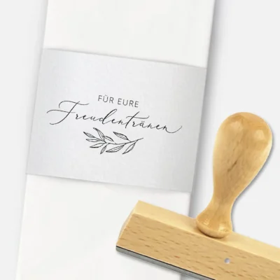 Freudentränen Taschentücher Stempel Fine Art