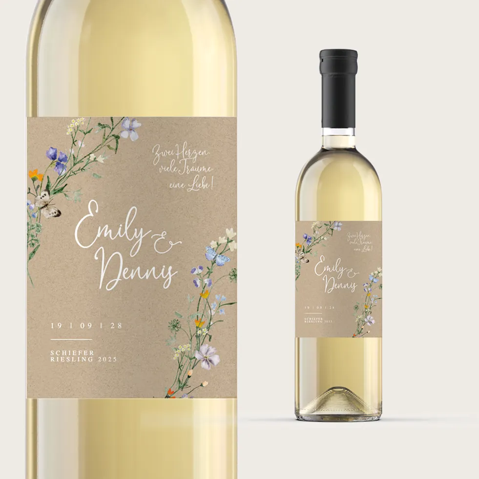 Weinetikett Herbstzauber