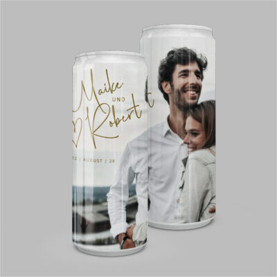 Dosen Aufkleber Hochzeit Foto