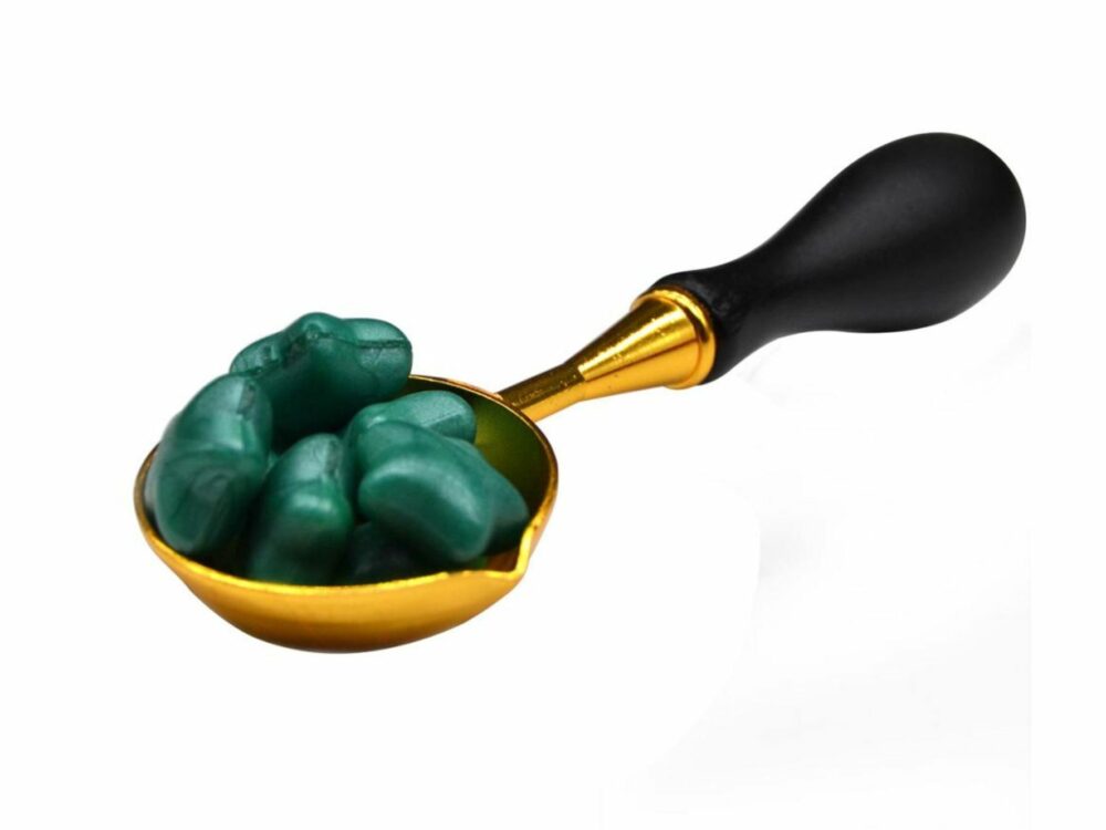 Iplusmile Wachsschmelzlöffel Edelstahl - Für Siegelwachs DIY