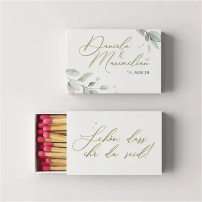 Streichholzschachtel Eukalyptus