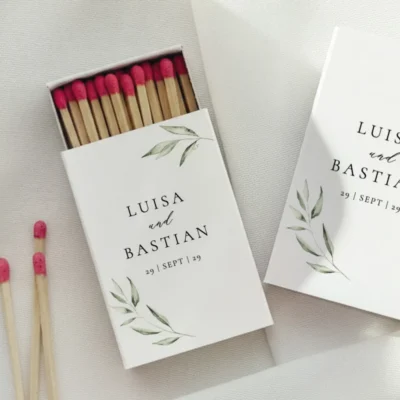 Streichholzschachtel Greenery Olive