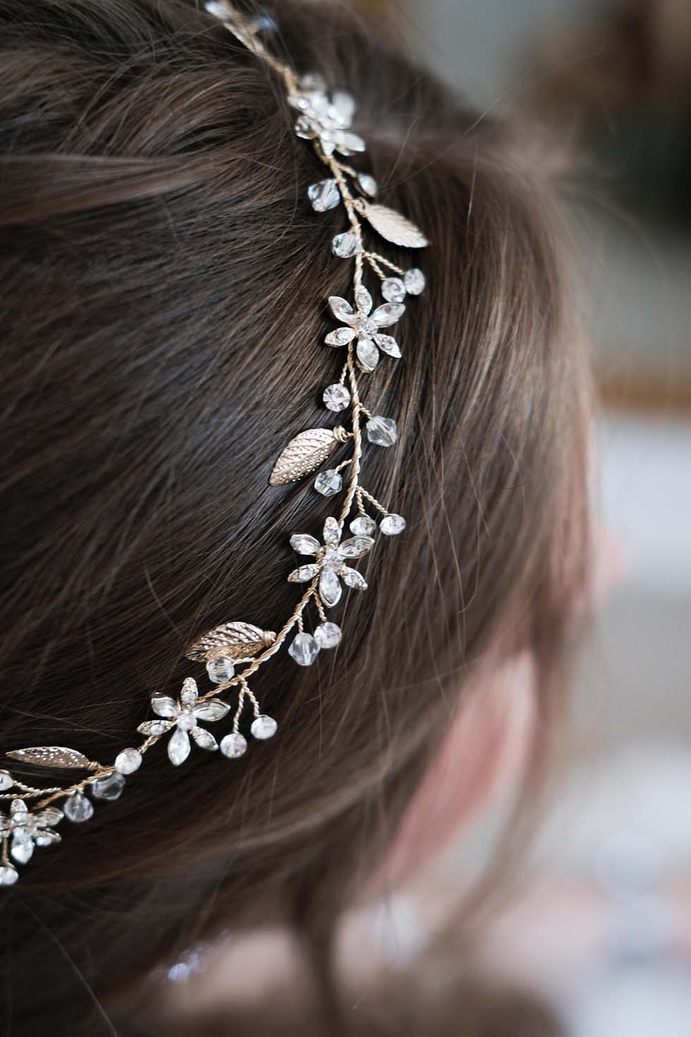 Haarband-Ranke Blumen