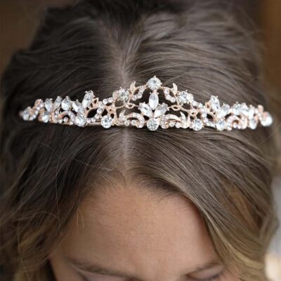 Haarreif / Diadem Mit Strass – Eleganter Brautschmuck Für Hochzeit, Kommunion & Festliche Anlässe