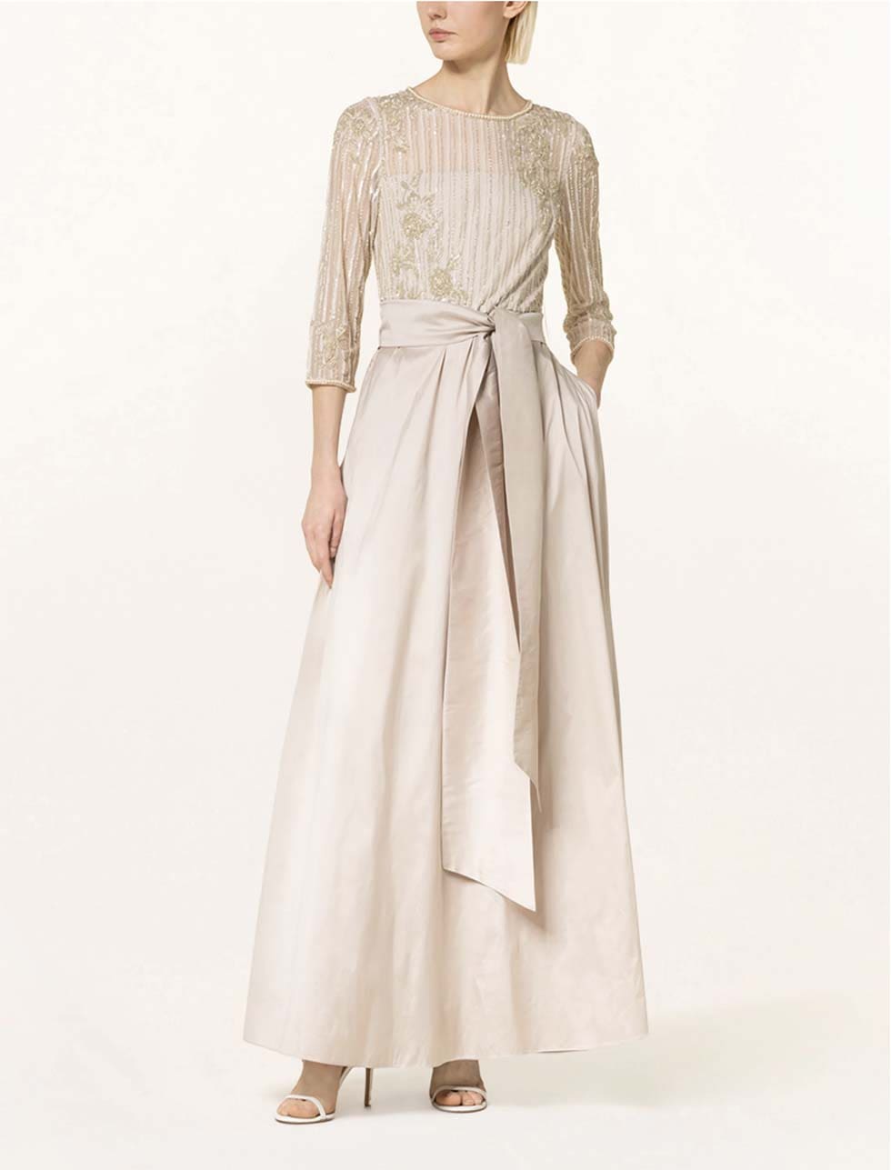 Cremefarbenes Brautmutterkleid Cremefarbenes Brautmutterkleid