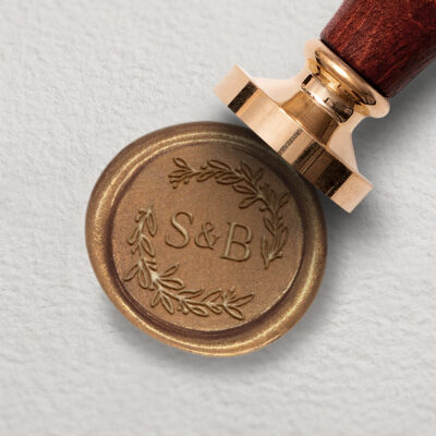 Siegelstempel personalisiert Ranke