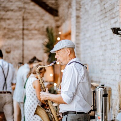 Musiker Hochzeit Saxophon