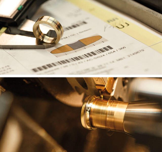 Produktion individueller Trauring Produktion individueller Trauring