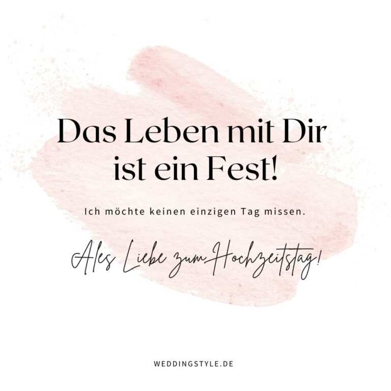 Bild zum Hochzeitstag: Für Geschenke & Glückwünsche