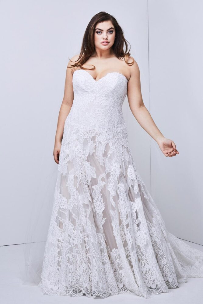 Brautkleider große Größen: Die schönsten Curvy Hochzeitskleider
