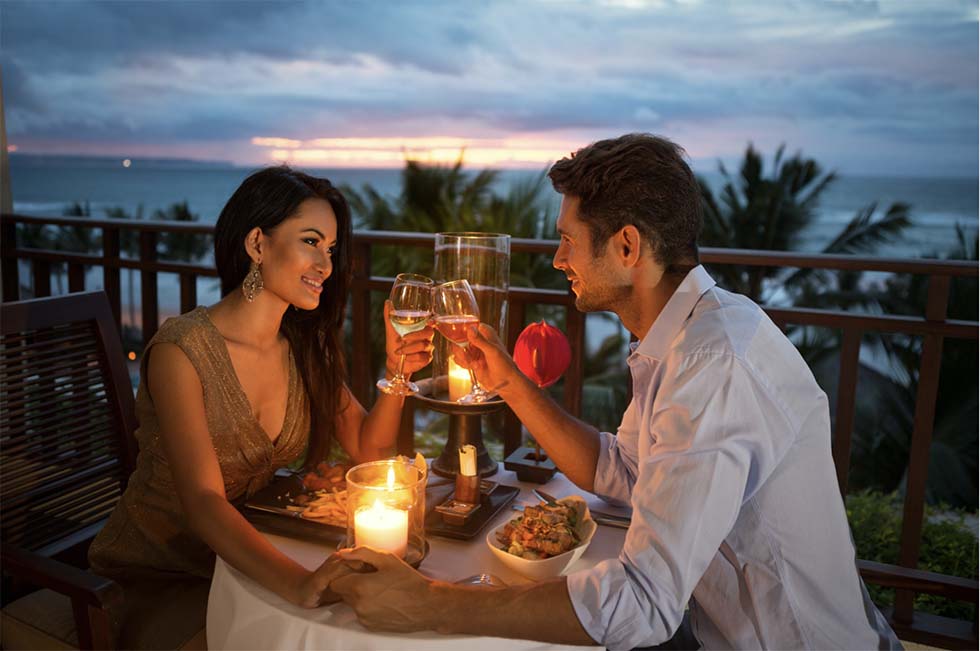 Candlelight Dinner Heiratsantrag
