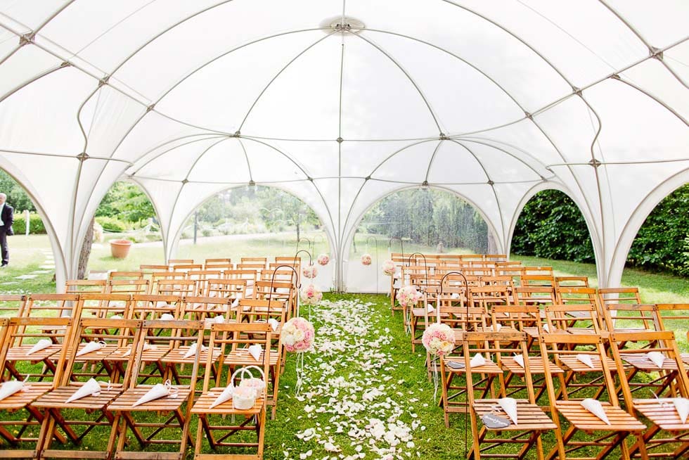 Kuppelzelt Hochzeit